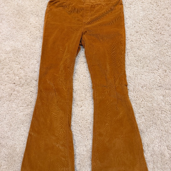 Free People Women's Brown Boot Cut Corduroy Pants - Picture 3 of 5